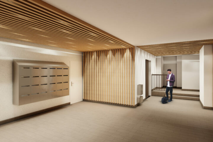amenagement paysager residence de bobigny par AIM