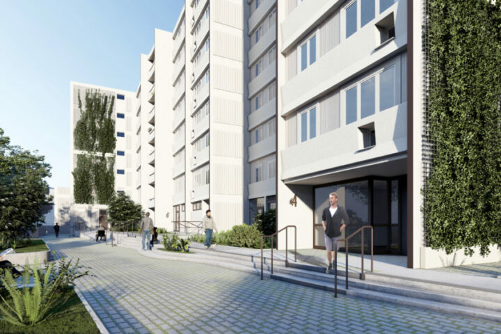 mise en accessibilité pmr immeuble habitat par AIM