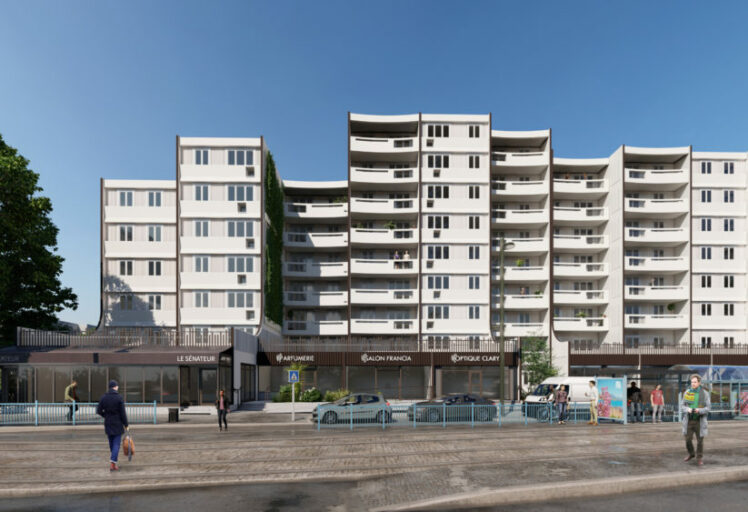rehabilitation de logements sociaux à bobigny par AIM