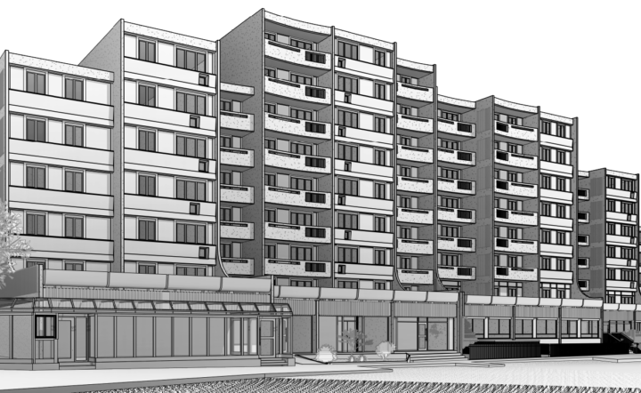 releve 3d bim architecture dans le 93 par AIM projets