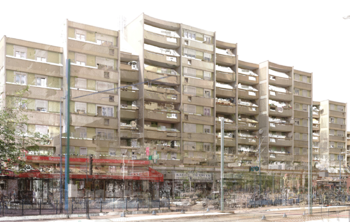 releve 3d bim architecture dans le 93 par AIM