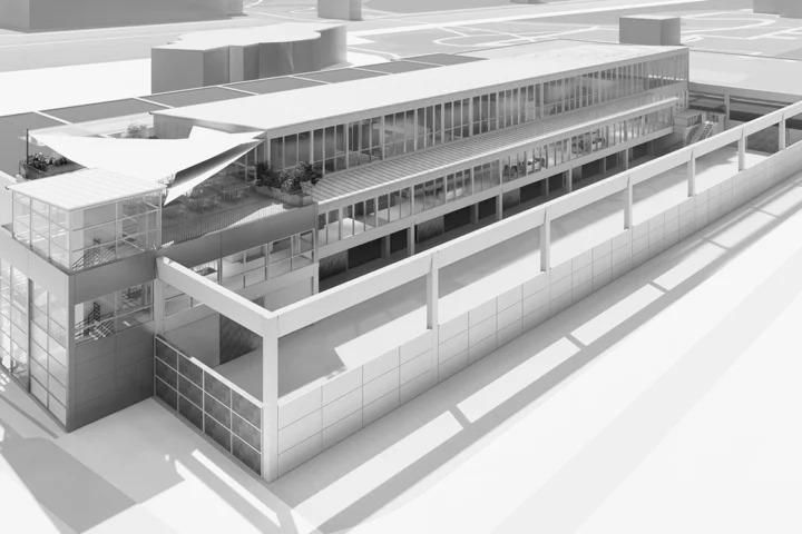 Surélévation bois centre équestre La Villette