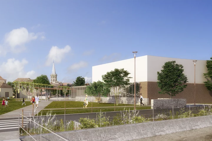 CONSTRUCTION D’UN ESPACE CULTUREL - EN LIEN AVEC LES ARCHITECTES DES BÂTIMENTS DE FRANCE