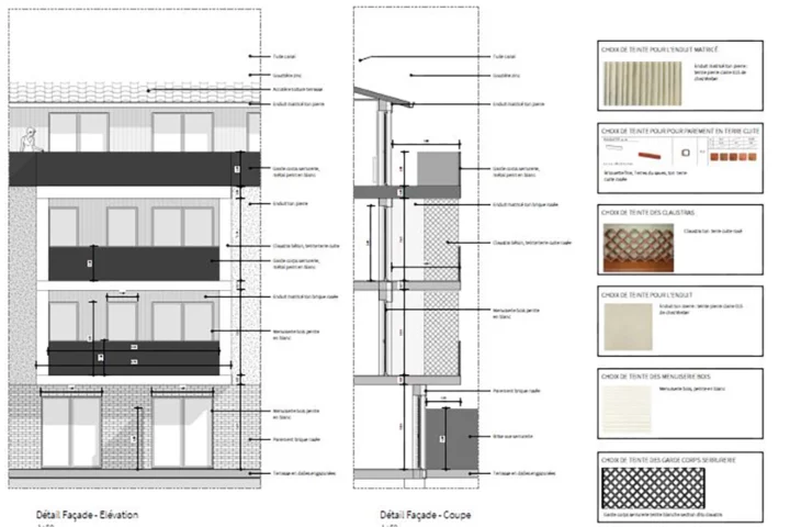 Construction logements collectifs traversants Toulouse L’Union