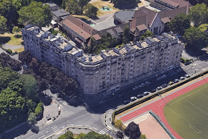 REHABILITATION ENERGETIQUE DE 89 LOGEMENTS COLLECTIFS - vue de drone