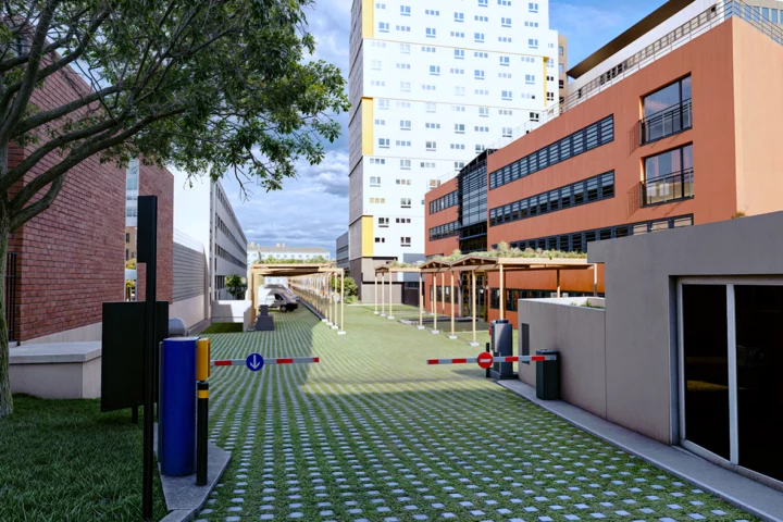 REPRISES STRUCTURELLES, AMENAGEMENTS PAYSAGERS, VRD - PARKING WURTZ (75013) par AIM