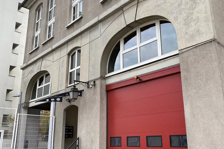 Réfection parties communes bâtiment public caserne