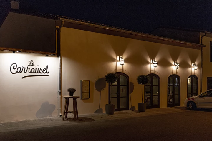 rénovation du restaurant Le carrousel à Balma par AIM - BERGO