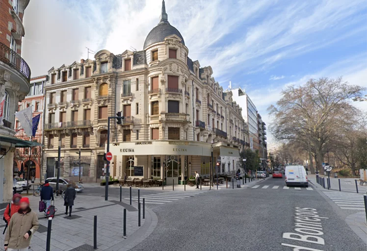 Rénovation de l'hôtel-restaurant Régina à Toulouse (31)