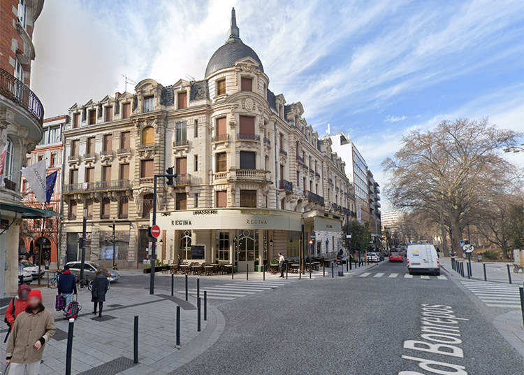 Rénovation de l'hôtel-restaurant Régina à Toulouse (31)